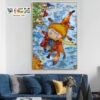 RM-AE14 Kinder und Fox fliegen Cartoon Mosaik zum Verkauf