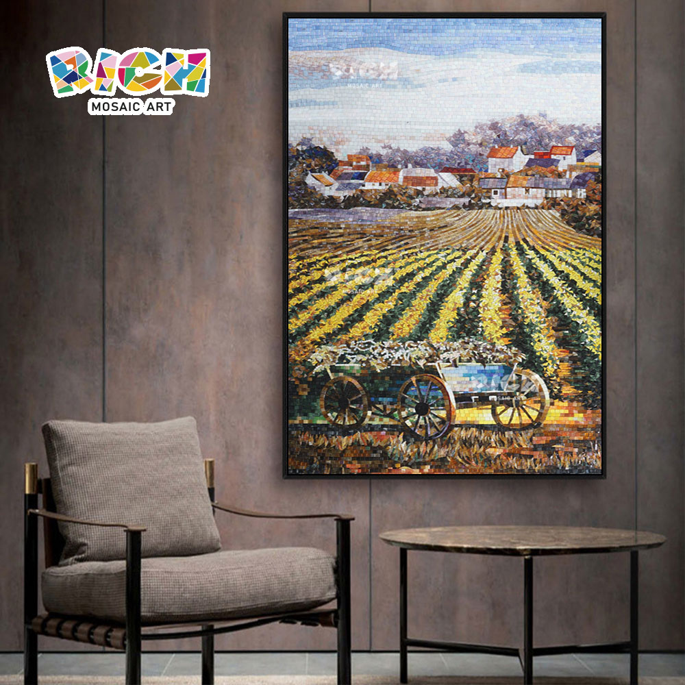 RM-SC06 Countryside Harvest Scenery Mosaic