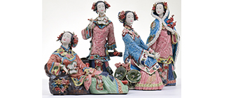  Figurines Shiwan de Chine