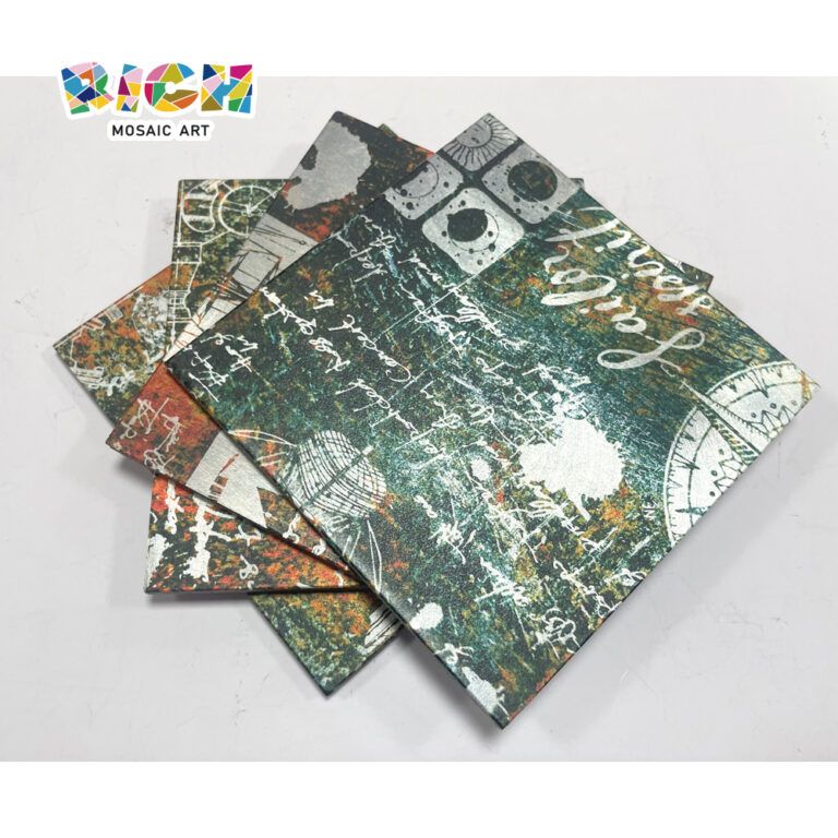 Padrão de mosaico LQ-D-APS09 Metal Wal Azulejo Fácil Instalado Mosaico