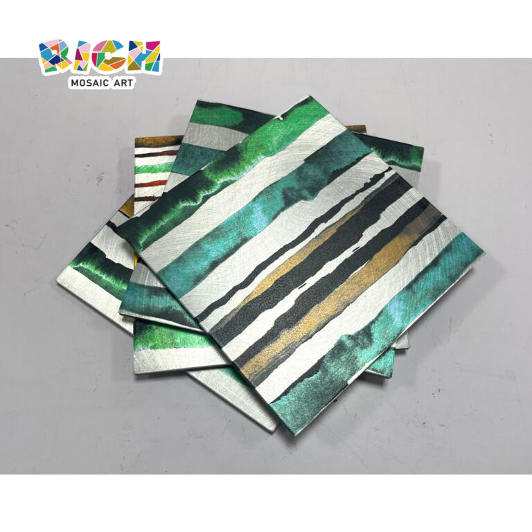 LQ-D-APS11 Color Stripe Peça de pasta criativa de mosaico