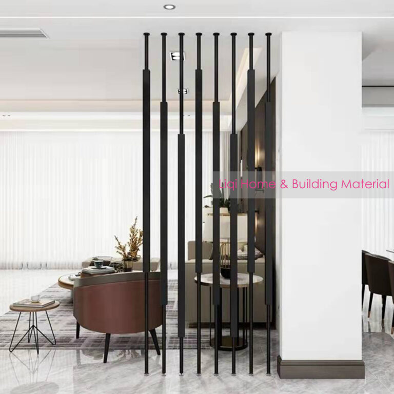 Type de colonne Acier inoxydable Cloison de salon Immobilier Fourniture de matériaux