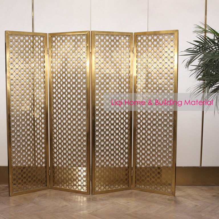 Mobile Stainless Steel sScreen Gold Folding Series